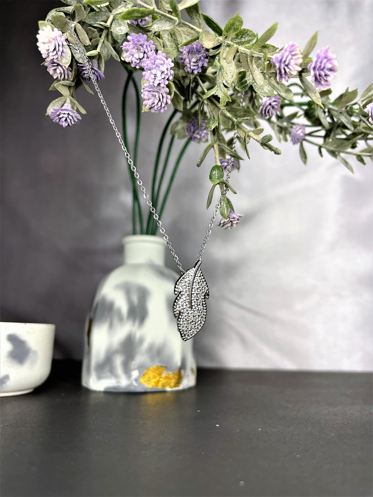 Silver Leaf Pendant