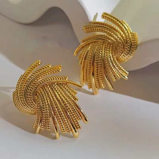 Retro Woven Earrings